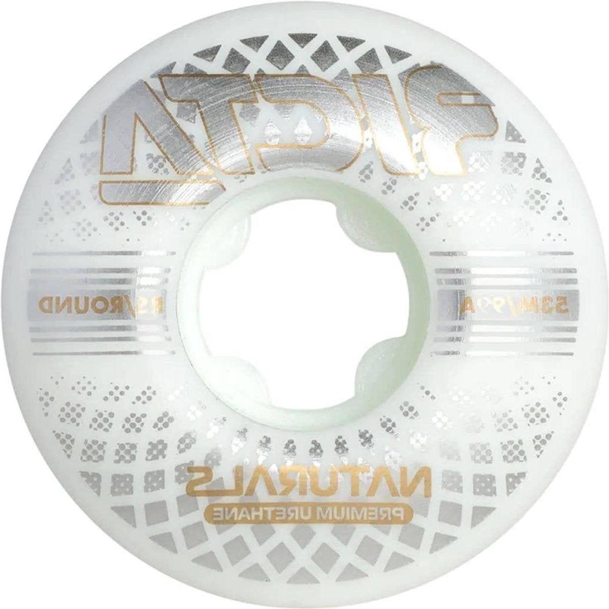 Skateboard Wielen - Skate Wielen - Skateboarden - Hoge Performance Urethaan - 53mm - Wit Skateonderdeel kopen online