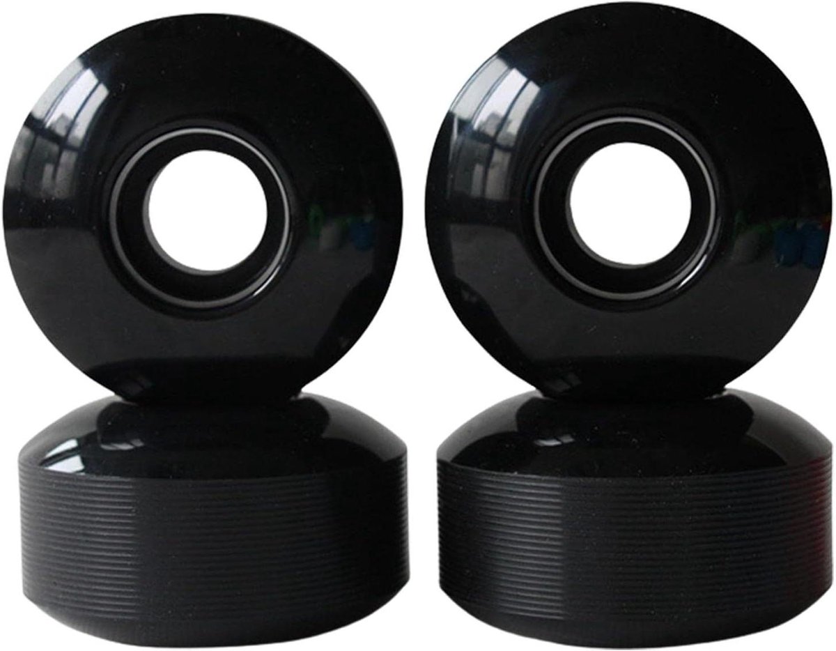 skateboard wielen straat auto wielen buiten rijden hoge hardheid 52x32mm 4 stuks zwart