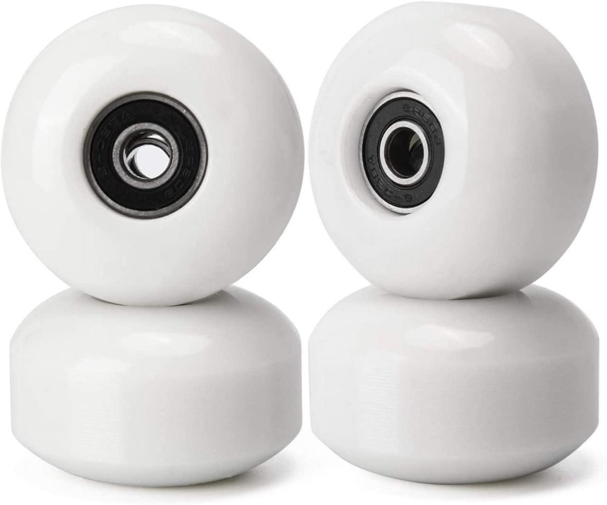 skateboard wielen street wielen straat skateboarden abec 9 lagers 52mm 95a wit