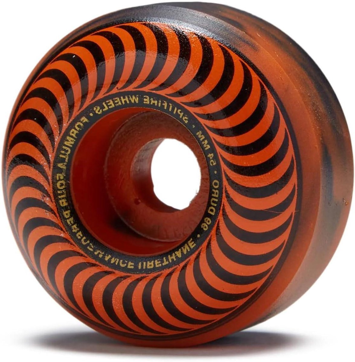 Skateboard Wielen - Wielenset - Skateboarden - Hoge Snelheid Controle - 54mm - Zwart Oranje Skateonderdeel kopen online