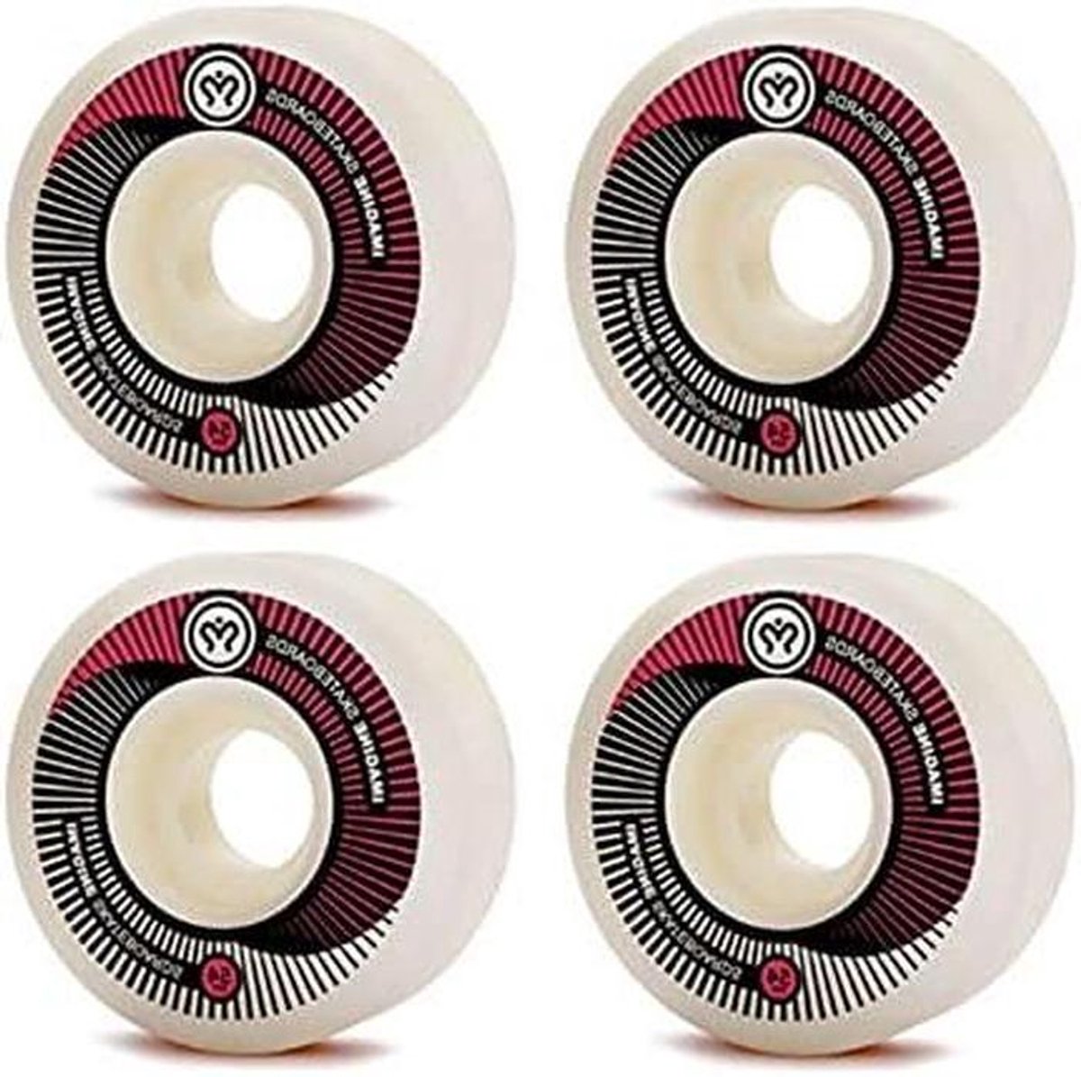 skateboard wielen wielenset skateboarden set van 4 54 mm infinity