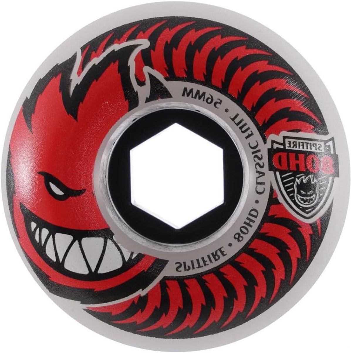skateboard wielen wielset street skaten zachte 80hd durometer 56mm diameter helder rood
