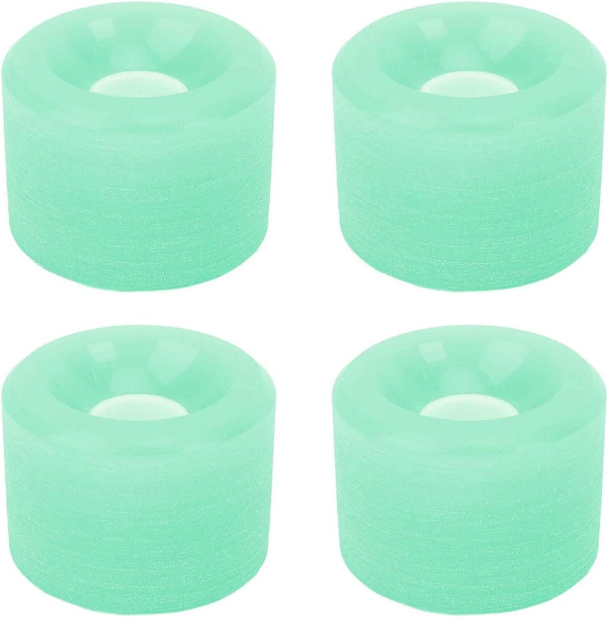 skateboardwielen set cruiser wielen stabiel rijden 78a hardheid pu 4 stuks groen