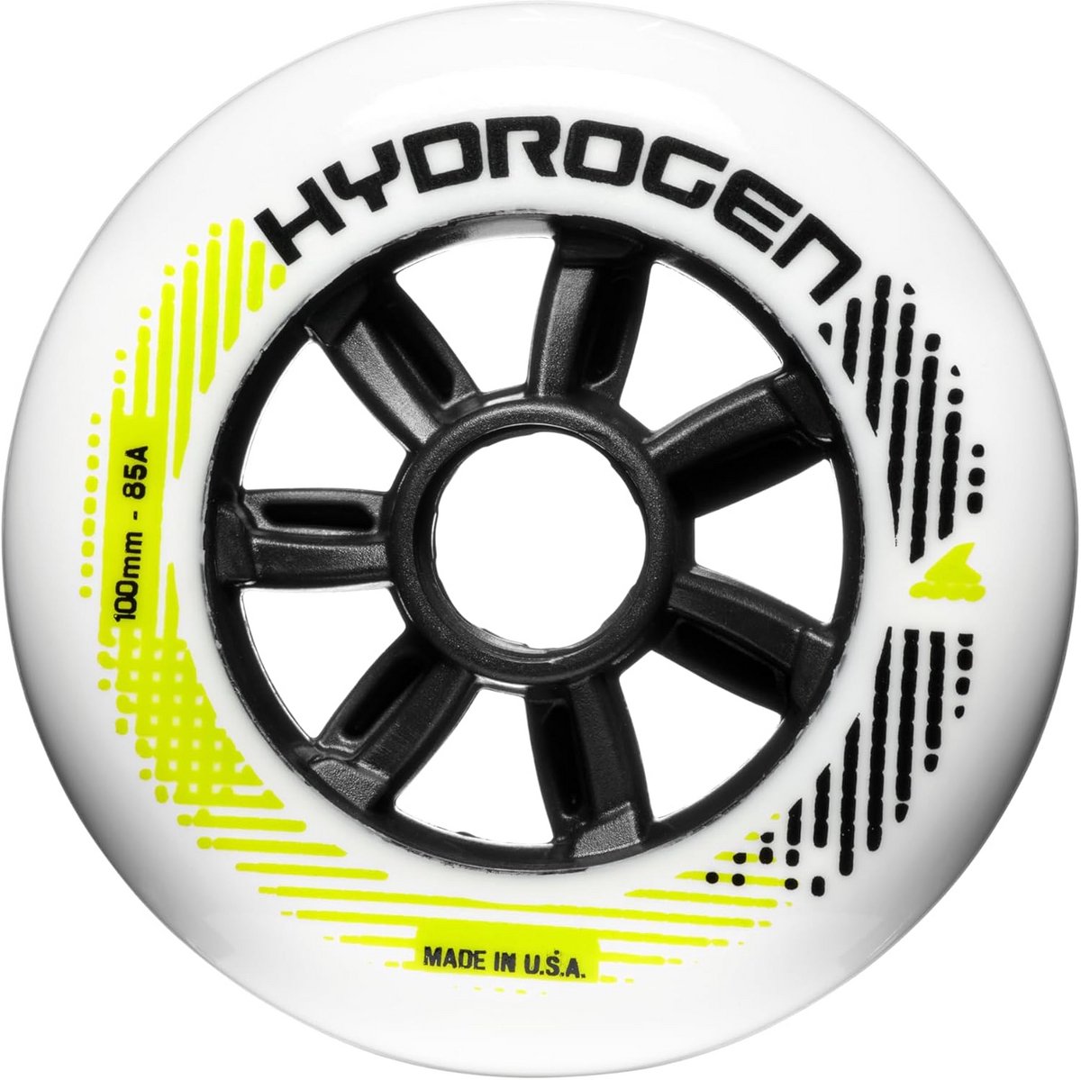 skeelerwielen set onderdelen wielen sportief skaten premium urethaan formule 8x 100mm 85a wit