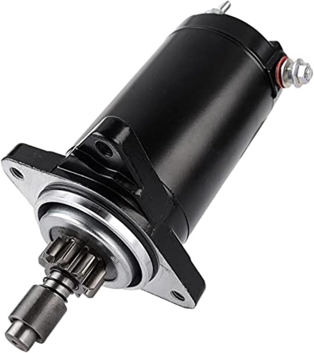 startmotor motorfiets startunit elektrisch motor starten 9 tands aandrijving 12 volt zwart