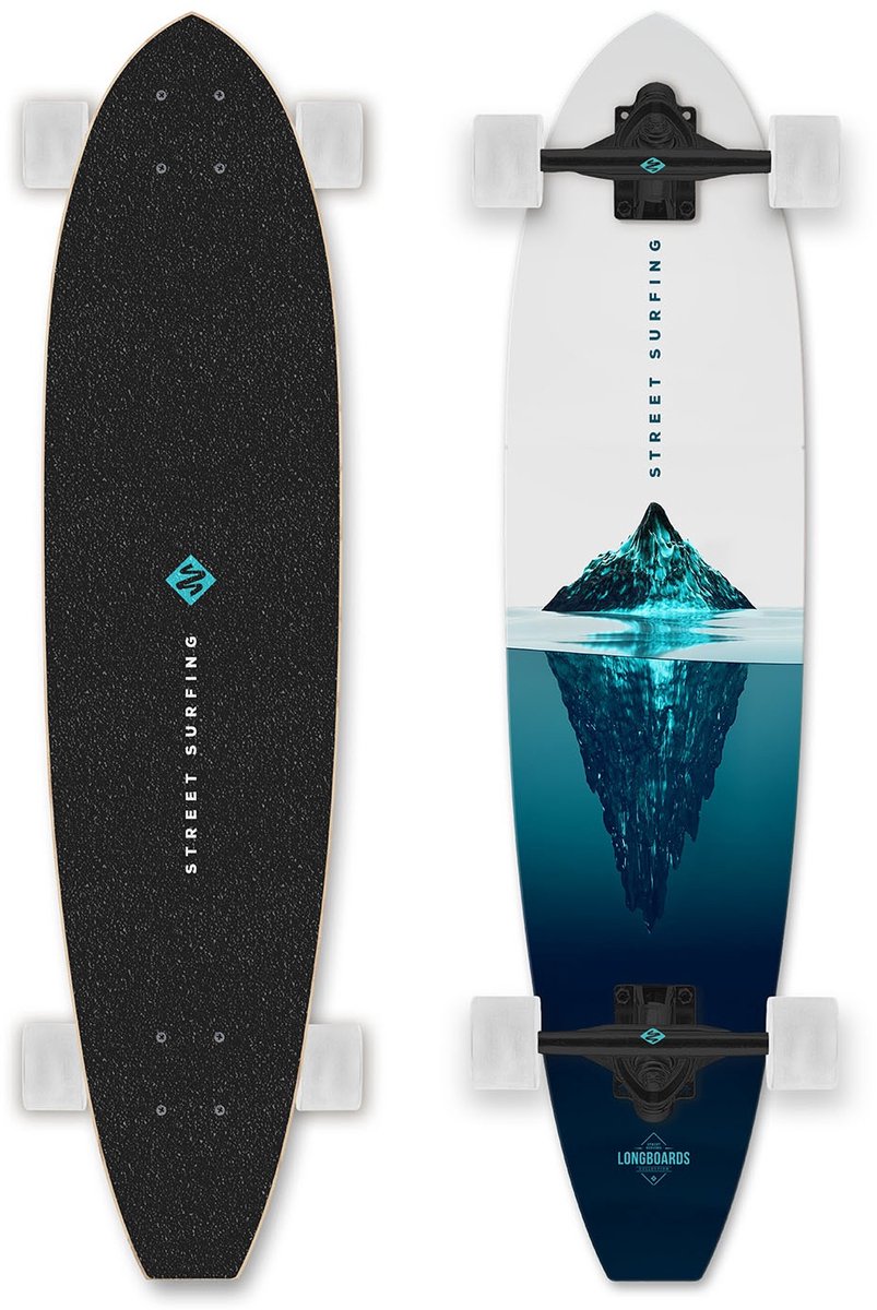 Street Surfing Cut Kicktail Longboard 36 Iceberg Longboard kopen online