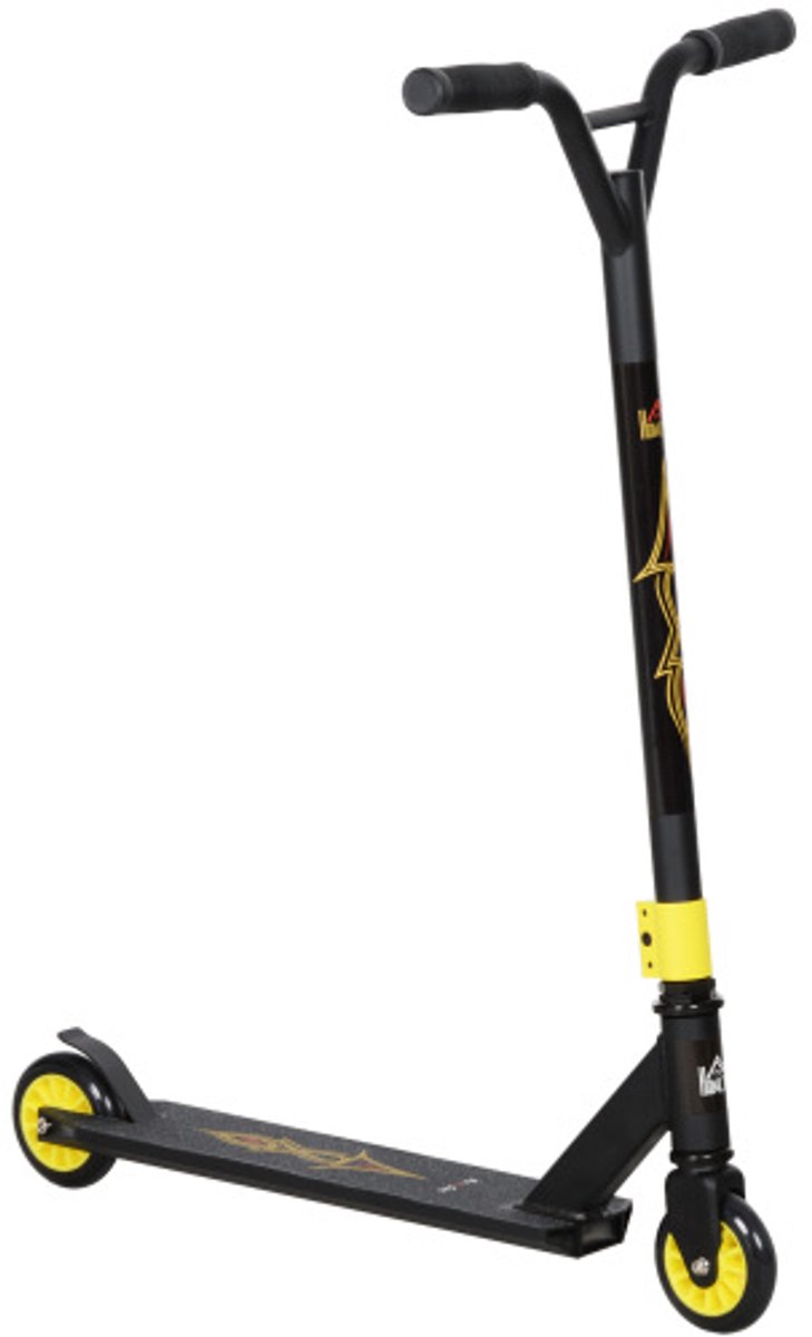 Stuntstep Trickstep Funstep met ABEC 9 lagers, 100 mm wielen, aluminium frame, groen voor kinderen vanaf 14 jaar Goud Step kopen online