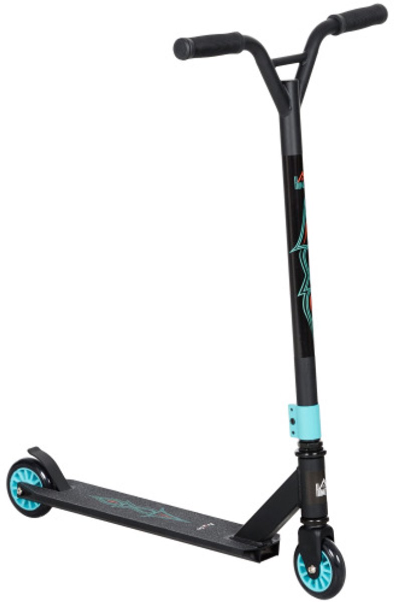 Stuntstep Trickstep Funstep met ABEC 9 lagers, 100 mm wielen, aluminium frame, groen voor kinderen vanaf 14 jaar Groen Step kopen online