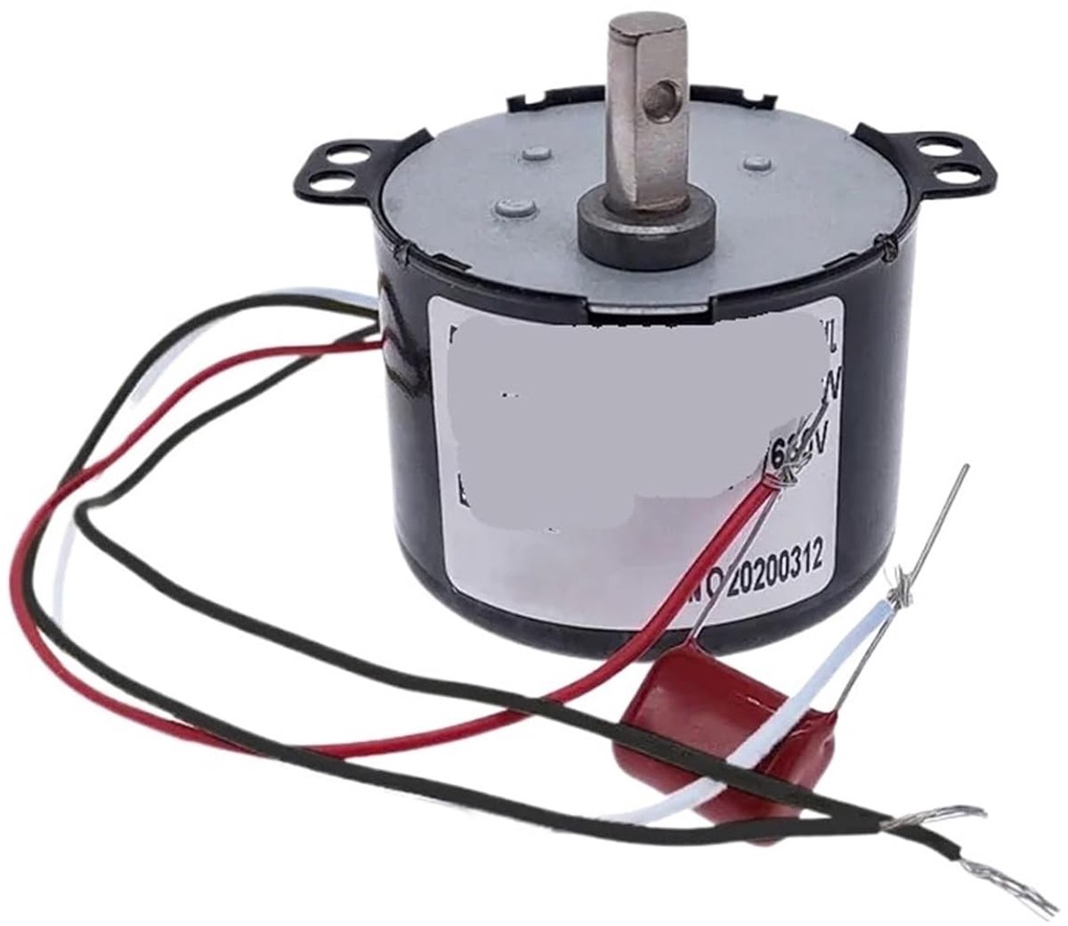Synchronisatiemotor - AC Motor - Mechanische Aandrijving - Vooruit en Achteruit - 6W 2.5 RPM - Metaal Loopmotor kopen online