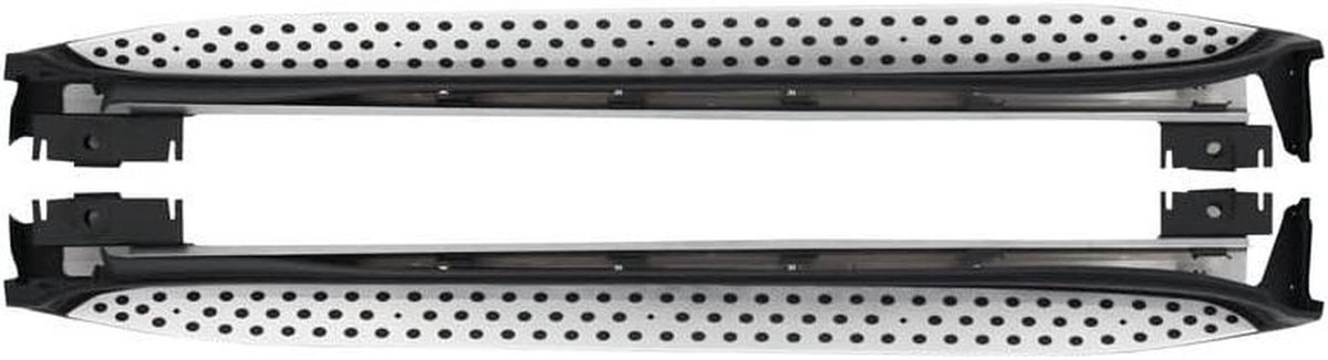 Treeplanken Aluminium - Zijstappen Sideskirts - SUV Uiterlijk Verbeteren - Off-Road Stijl - Links en Rechts - Aluminium Buitenspeelvoertuigaccessoire kopen online