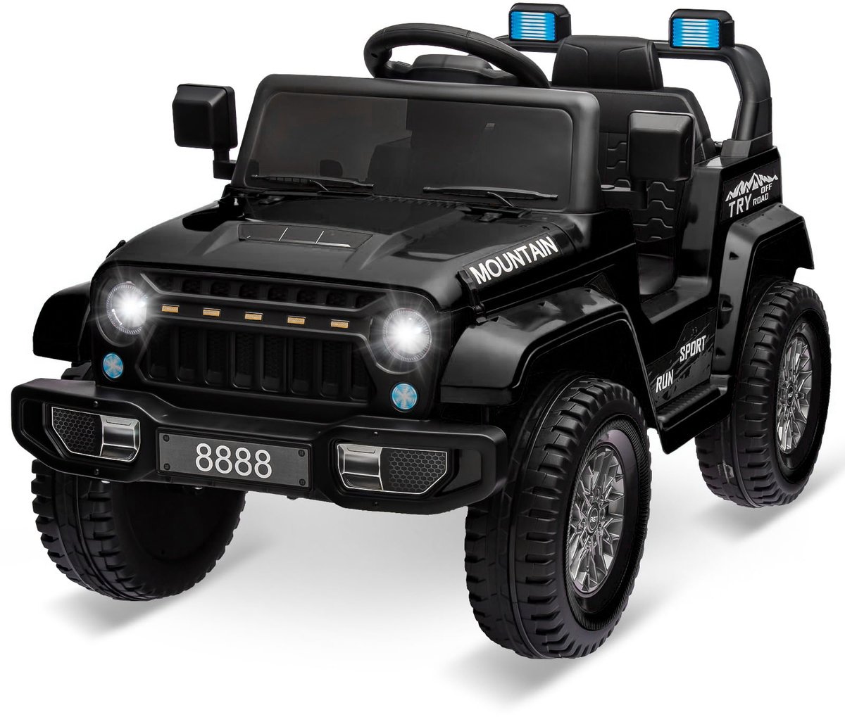 Triumpunpre - Elektrische Kinderauto 12V - 2.4G Afstandsbediening - Bluetooth & Muziek - LED Koplampen(3+ jaar) Speelgoedaccuvoertuig kopen online