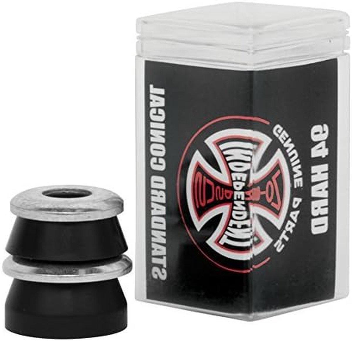 Truck Bushings - Conische Kussens - Skateboard Onderhoud - Hard 94a - Standaard Maat - Zwart Skateonderdeel kopen online