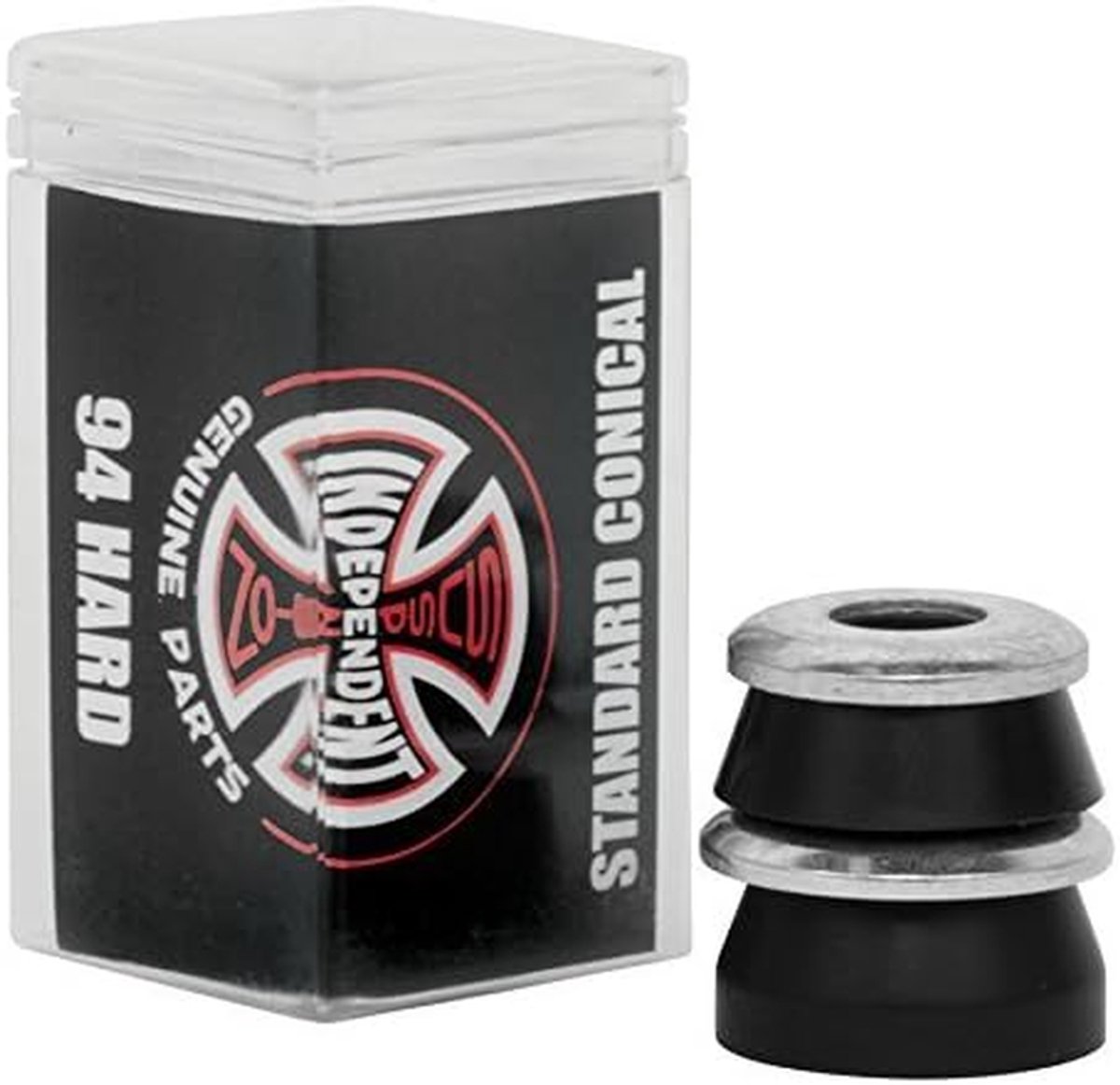 truck bushings conische kussens skateboard onderhoud harde 94a durometer standaard maat zwart