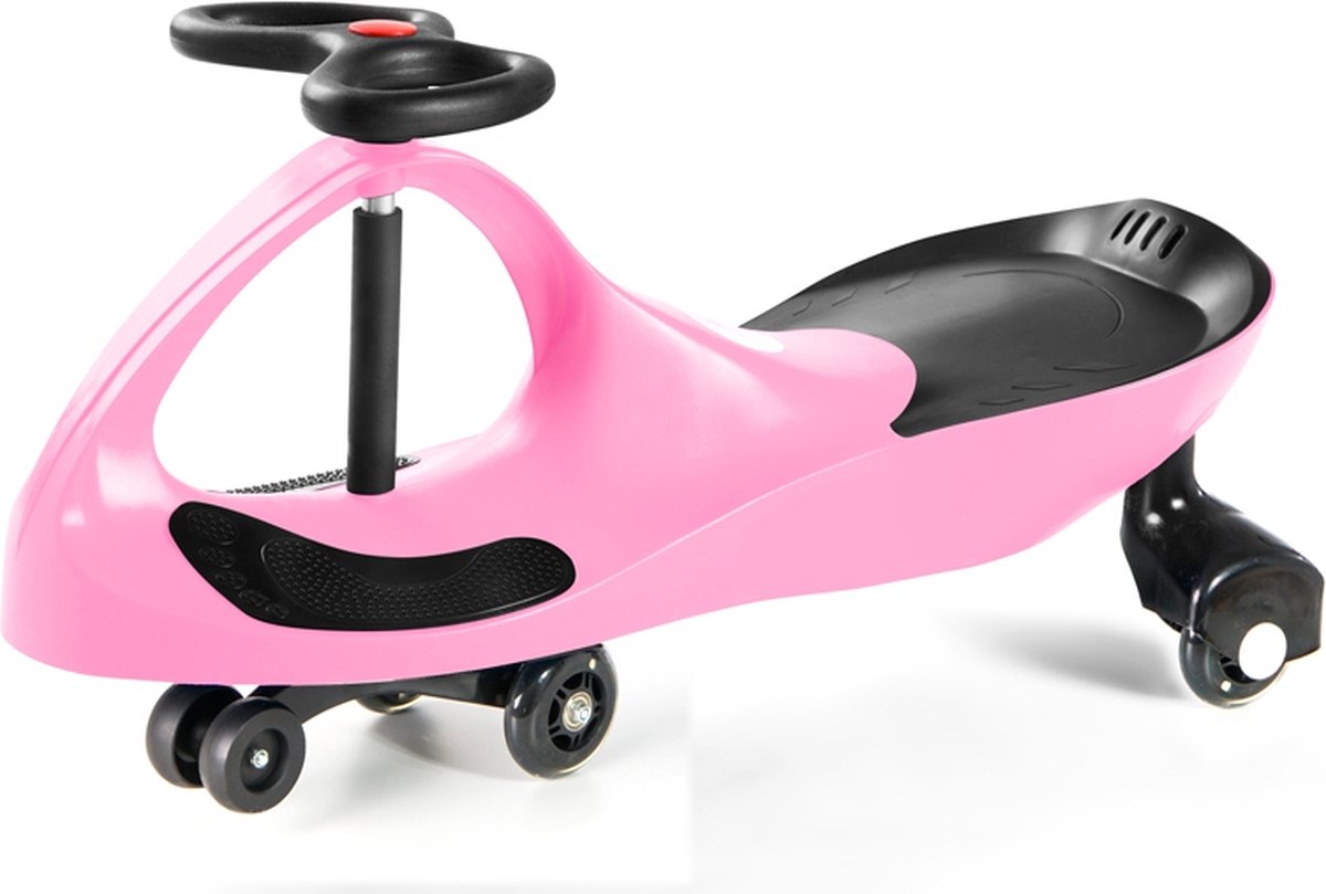Twistcar Skelter voor meisjes - Roze skelter voor kinderen - 2 zitplaatsen Skelter kopen online
