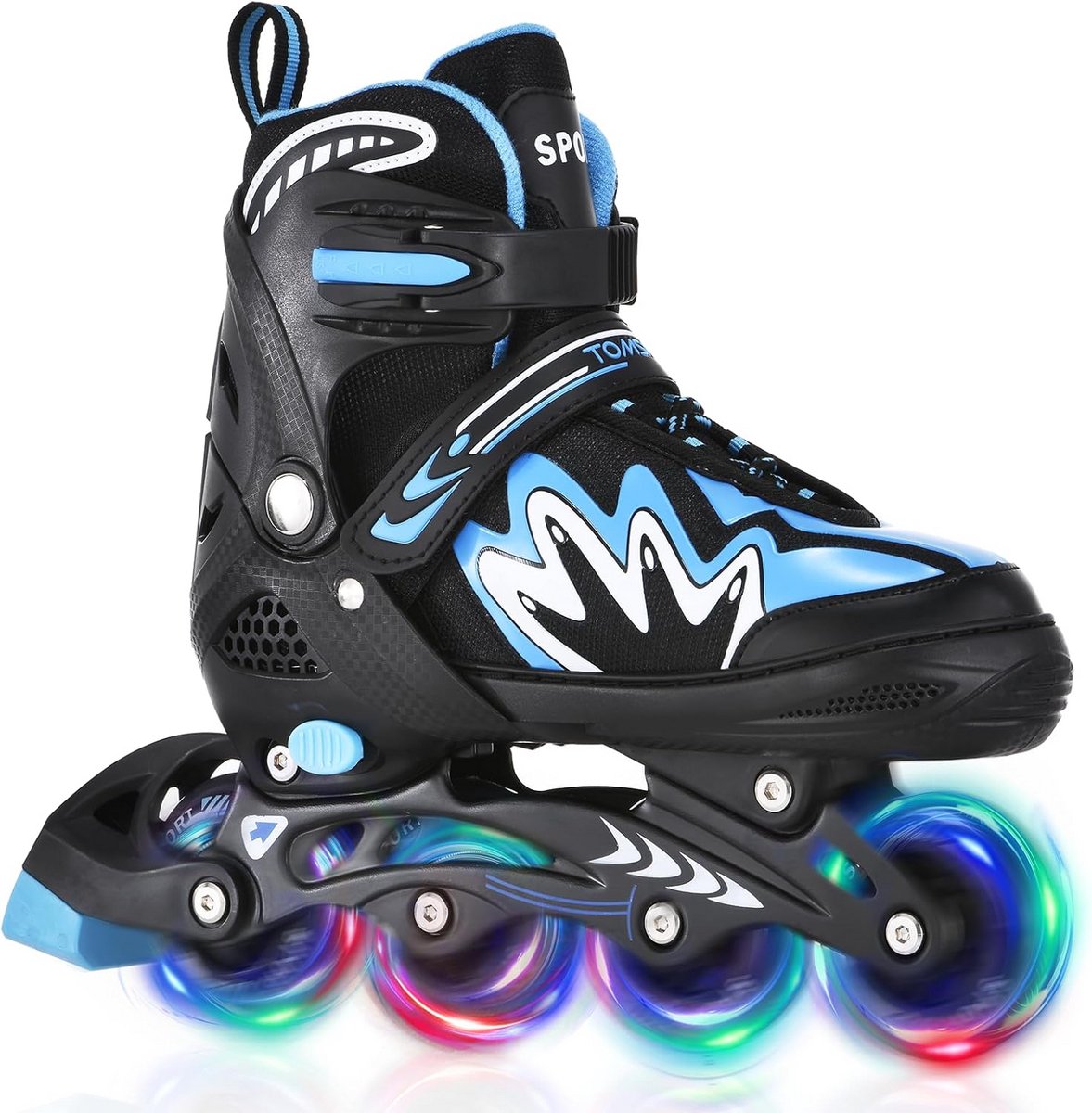 Verstelbare Rolschaatsen met LED-wielen voor Kinderen en Volwassenen Rolschaatsen kopen online