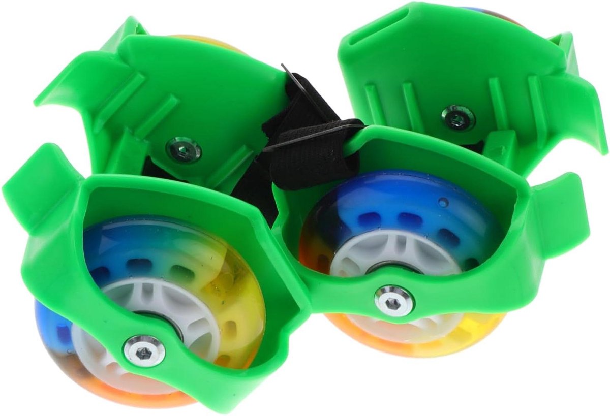 verstelbare rolschaatsen skeelers kinderen buiten sporten verstelbare schoen 5 31x3 54x3 14in groen