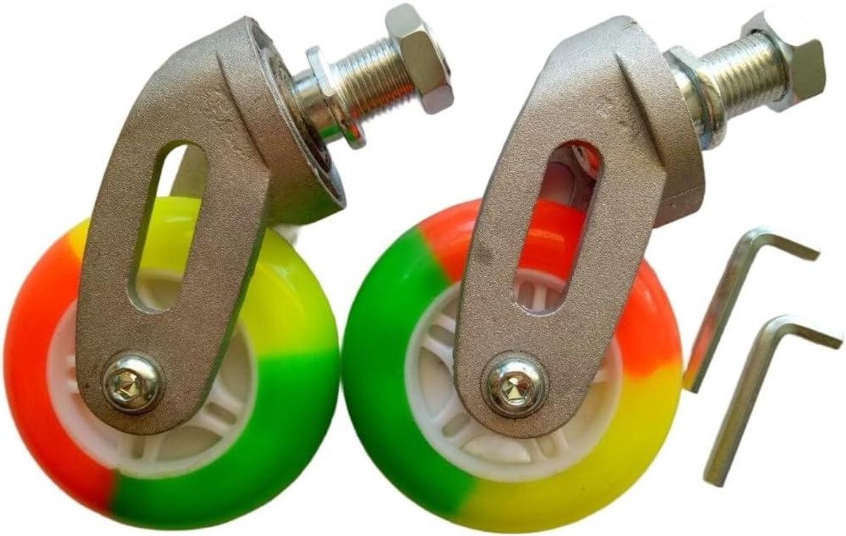waveboard wielen skateboard onderdelen soepel rijden aluminium beugel 80mm pu kleurrijk