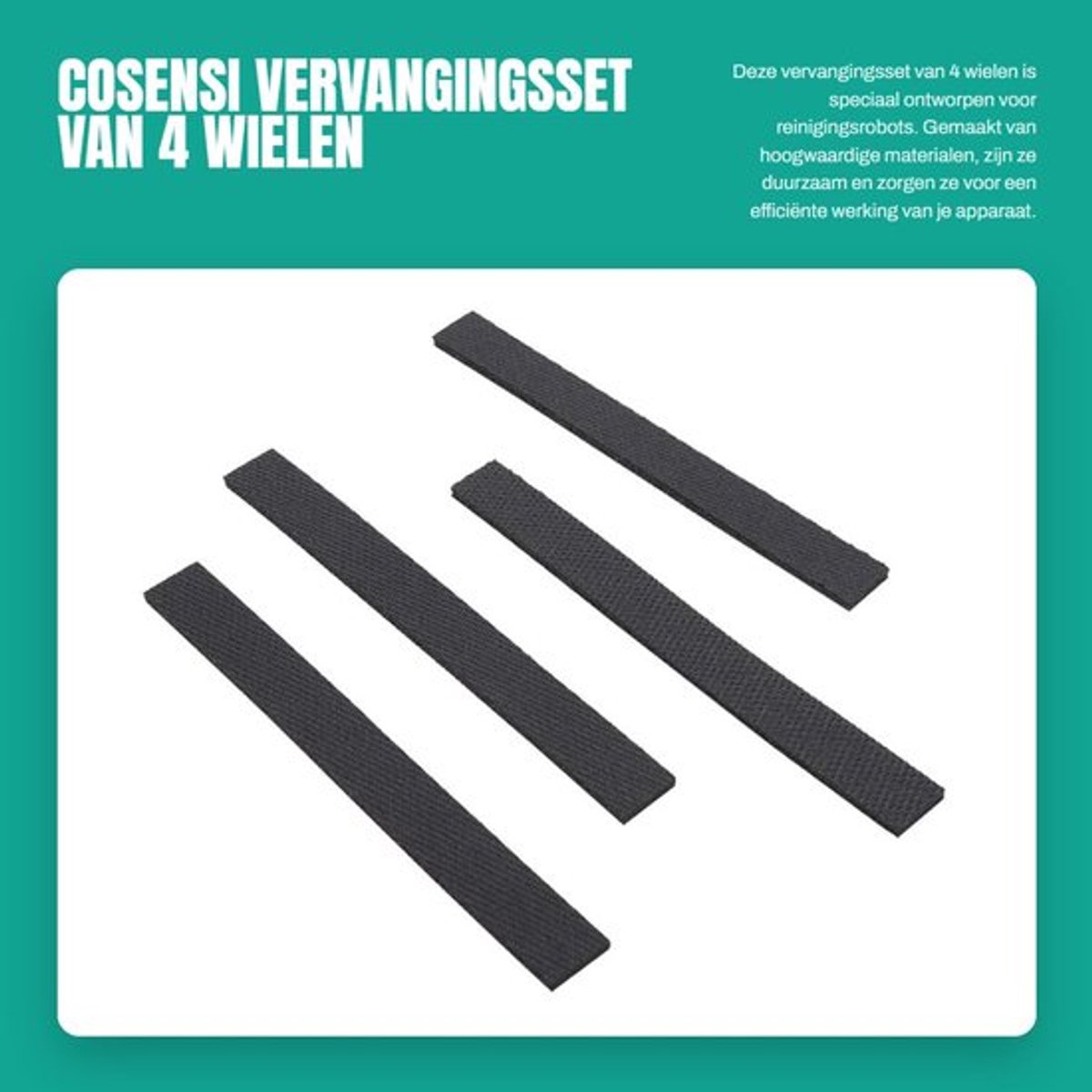 wielen set van 4 vervangingsbandenleer duurzaam slijtvast geschikt voor 380 380t 381 eenvoudige installatie wielband