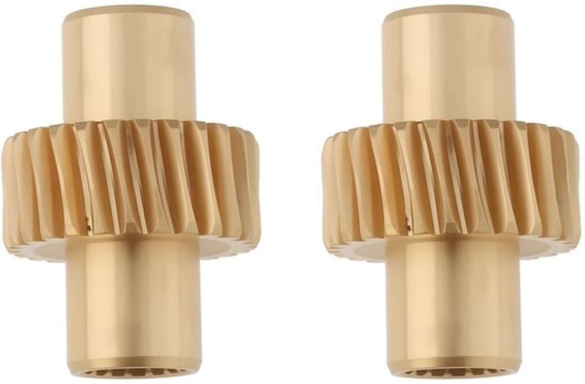 Wielgear 26T Messing - 2 Stuks - Compact Ontwerp 3,2x2,3x1,2cm - Compatibel met Toyota Land Cruiser LC80 - Duurzaam en Corrosiebestendig - Voor Stoelaanpassing - Stoelmechanisme Skateonderdeel kopen online