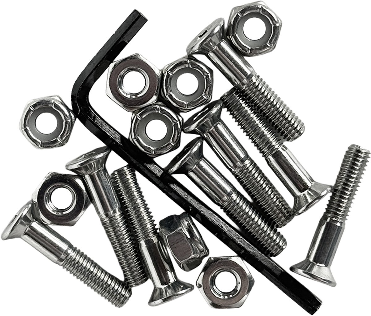 1" Allen hardware (Silver) Skateonderdeel kopen online