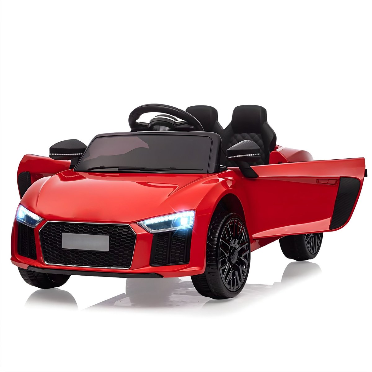 12V Elektrische Kinderauto - voor kinderen van 3-8 jaar buitenshuis - Rood Slee kopen online