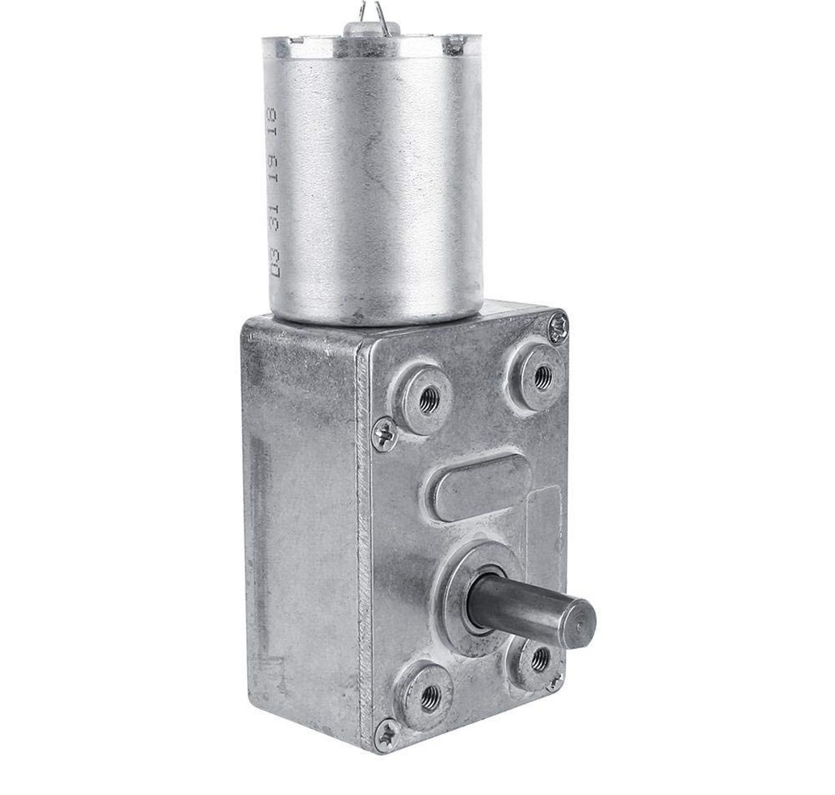 12v laagtoerige reductiemotor 2 rpm omkeerbaar met turbo versnellingsbak