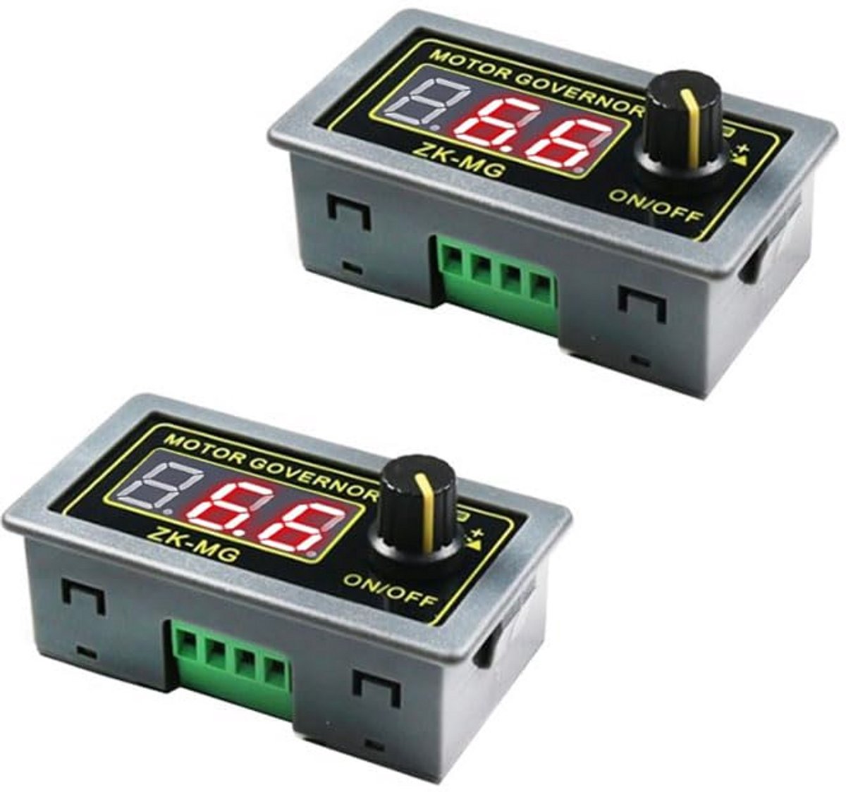 2 Stuks DC Motor Snelheidsregelaar PWM Controller 5V-30V 5A met Traploze Draaischakelaar Loopmotor kopen online