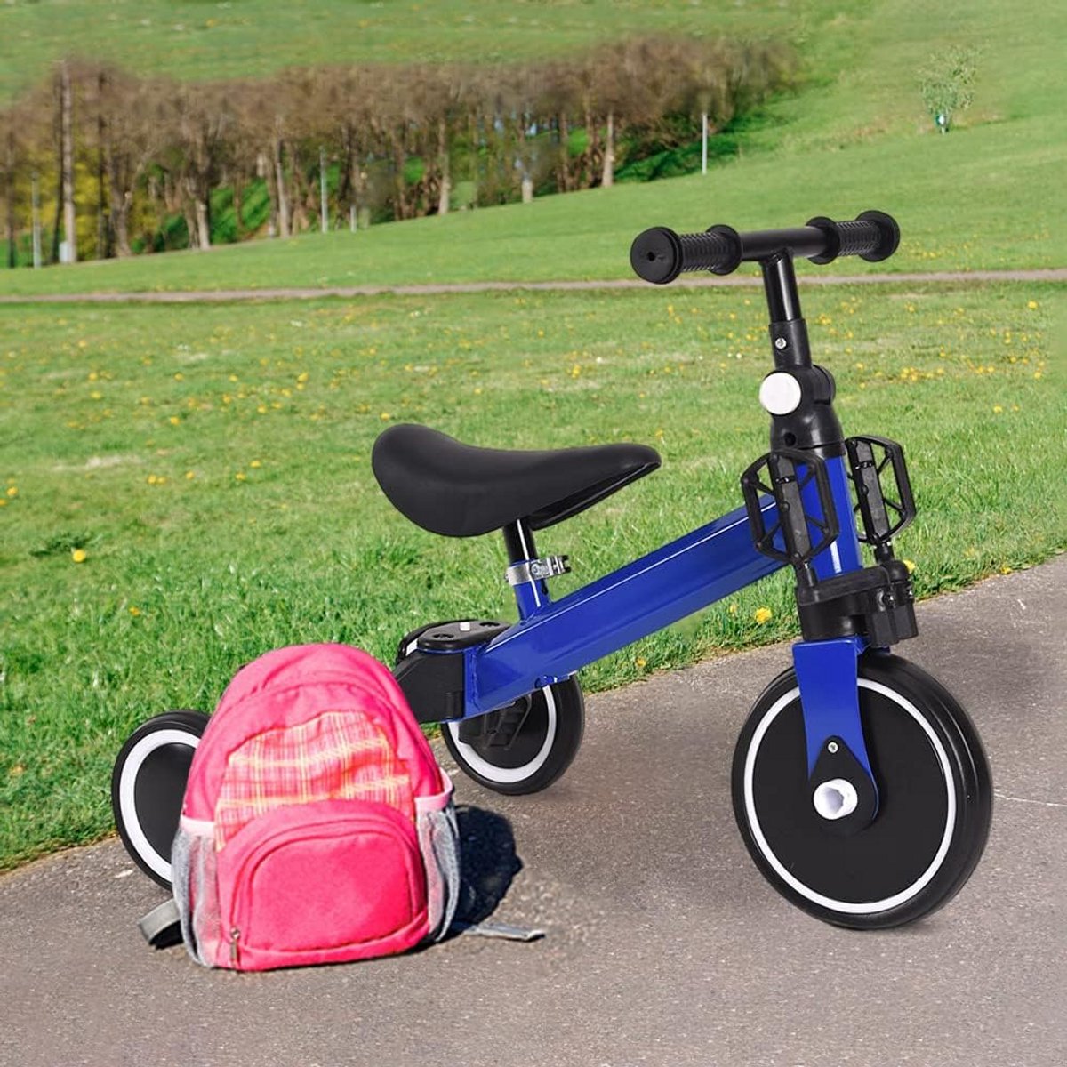 3-in-1 Loopfiets en Driewieler voor Kinderen 18 maanden tot 4 jaar Driewieler kopen online