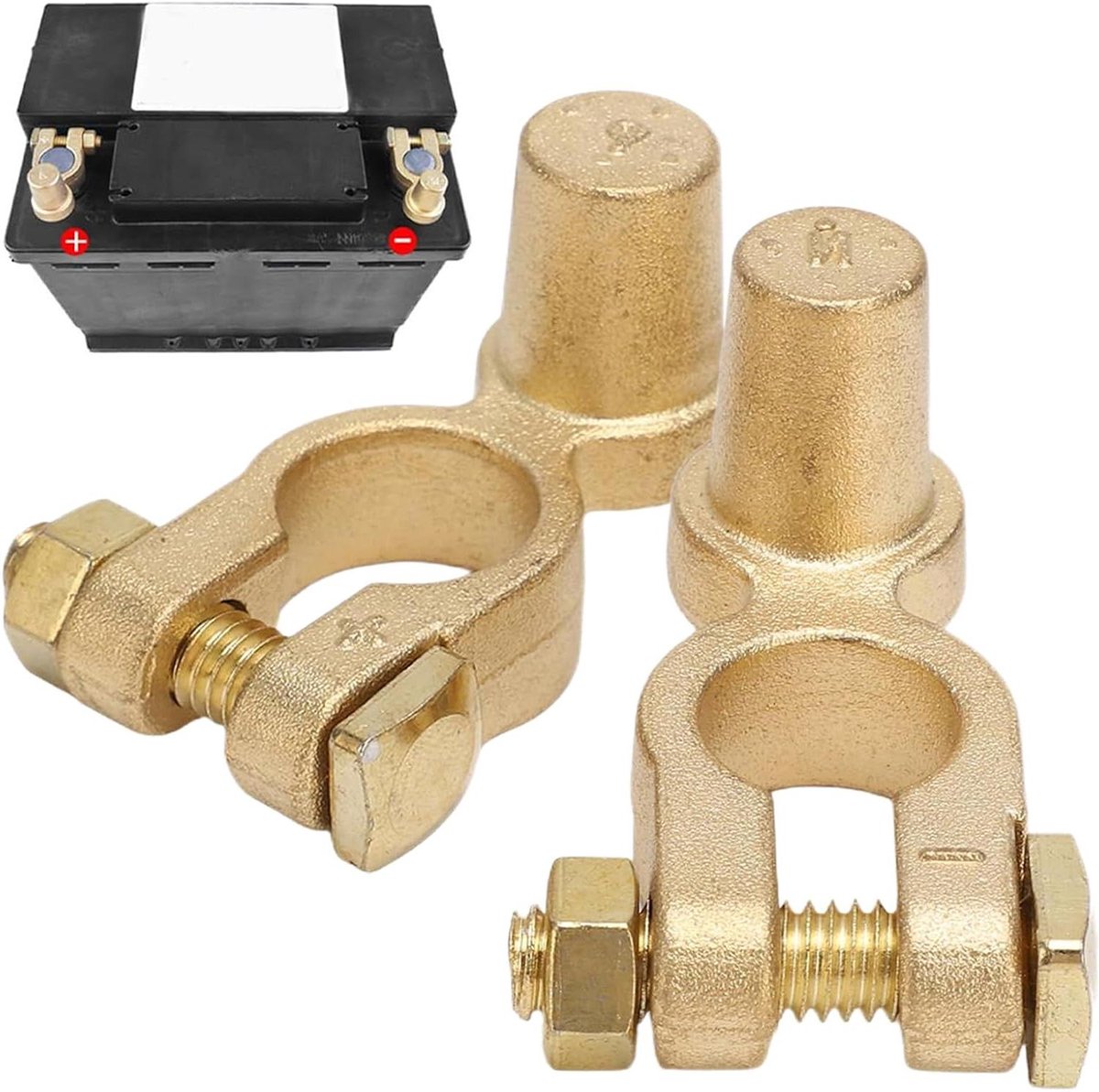Accu Pool Adapter - Verlenger Voertuig - Elektrisch Systeem Onderhoud - Roestvrij Koper - 5.6 cm - Zilver Buitenspeelvoertuigaccessoire kopen online