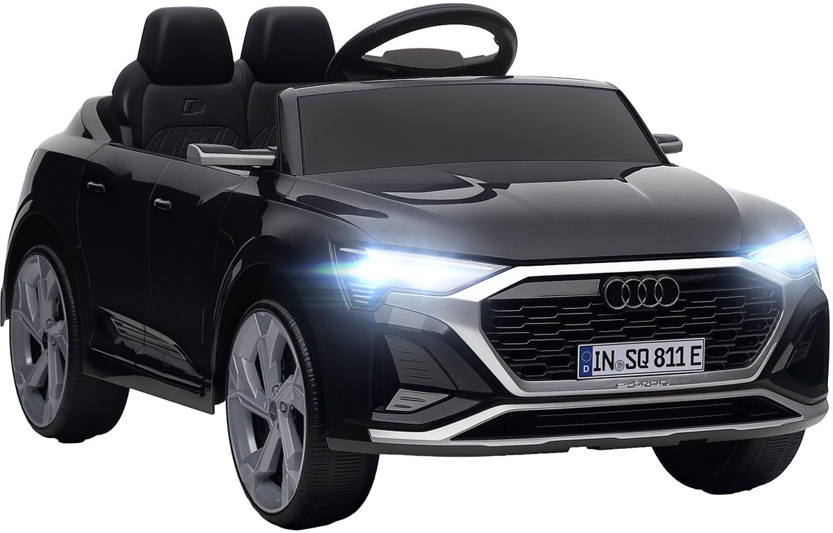 AIYAPLAY - Elektrische kinderauto - PP - 98x49,5x43cm - Zwart Speelgoedaccuvoertuig kopen online