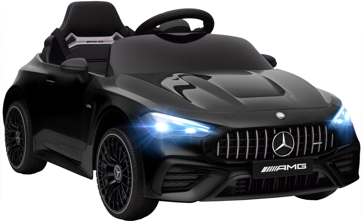 AIYAPLAY elektrische kinderauto - PP, staal - 99x55x43cm - zwart Speelgoedaccuvoertuig kopen online