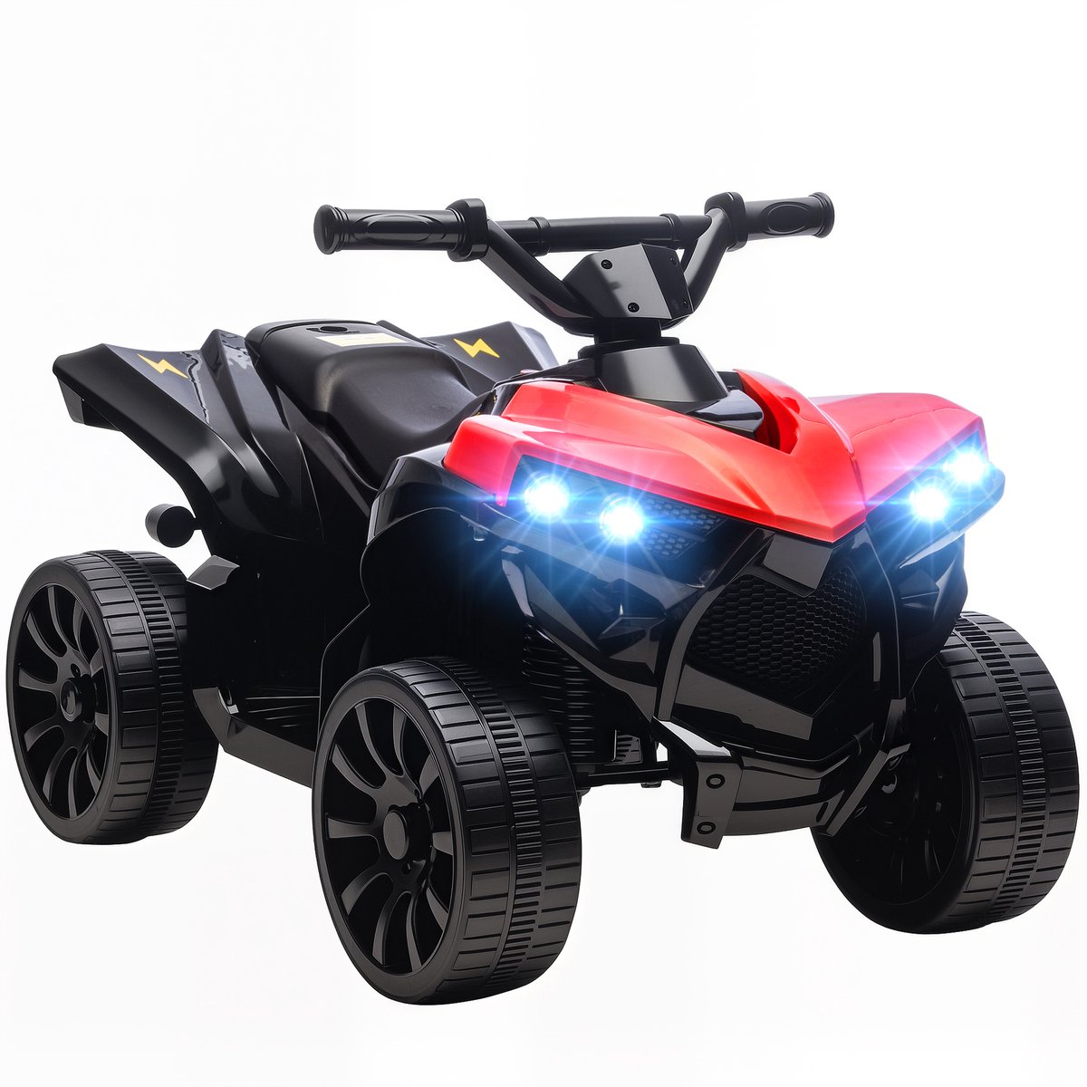 AIYAPLAY - Elektrische loopauto - Metaal - 70x42x45cm - Rood Loopauto kopen online