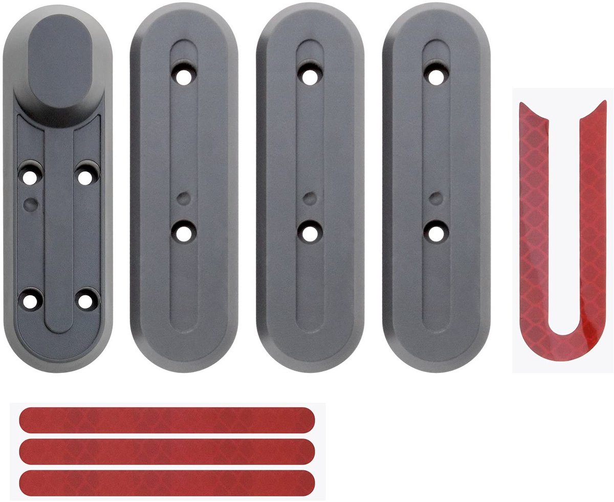aladdien elektrische scooter wielnaaf cap beschermende covers zwart vervangingsdeel geschikt voor xiaomi m365 4 stuks