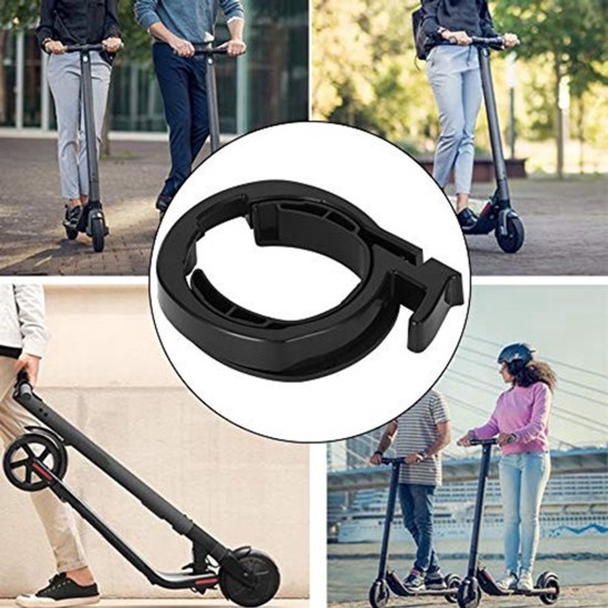allecto duurzaam en vgeby vouwbare lockring voor max g30 scooter