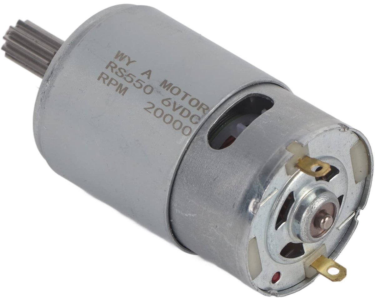 allecto hoge snelheid micro motor 6v voor diy elektrische speelgoedauto s hobby motorfiets motor geschikt voor modelbouw compact