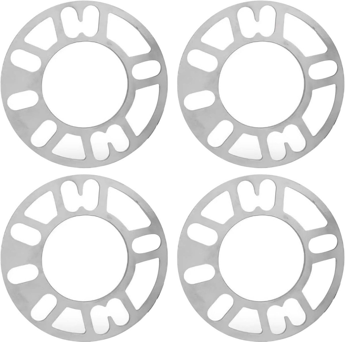 Aluminium Alloy Track Spacers 8mm - Universele Wielafstandhouders - Verbeter stabiliteit en uiterlijk - 4 stuks - ShopVlot 3D-pen kopen online