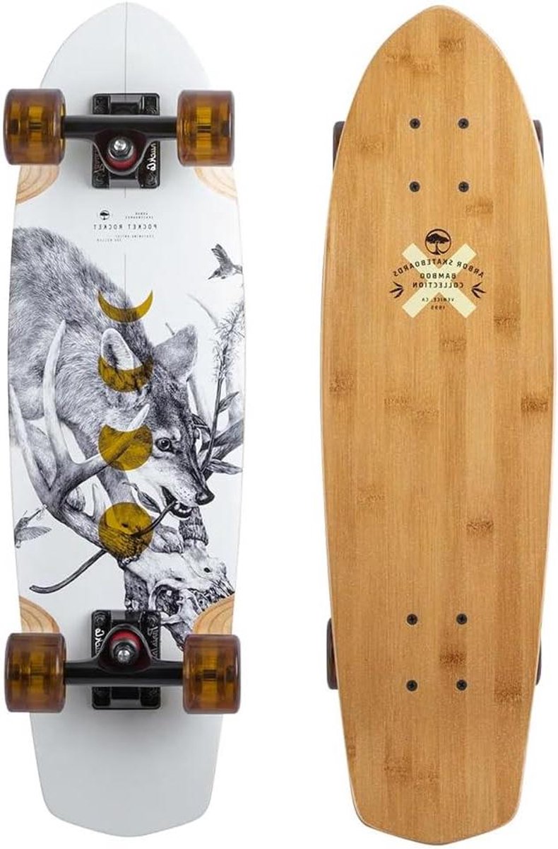 ARBOR CRUISER COMPLETE LONGBOARD, BAMBOO POCKET ROCKET Longboard kopen online
