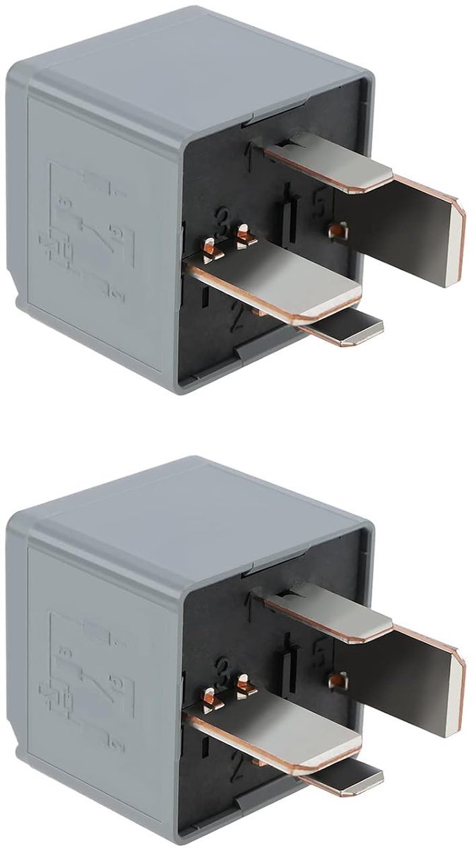 auto relais set 4 polig dc 12v 70a 2 stuks multifunctioneel compatibel met ford modellen betrouwbare vervanging shopvlot
