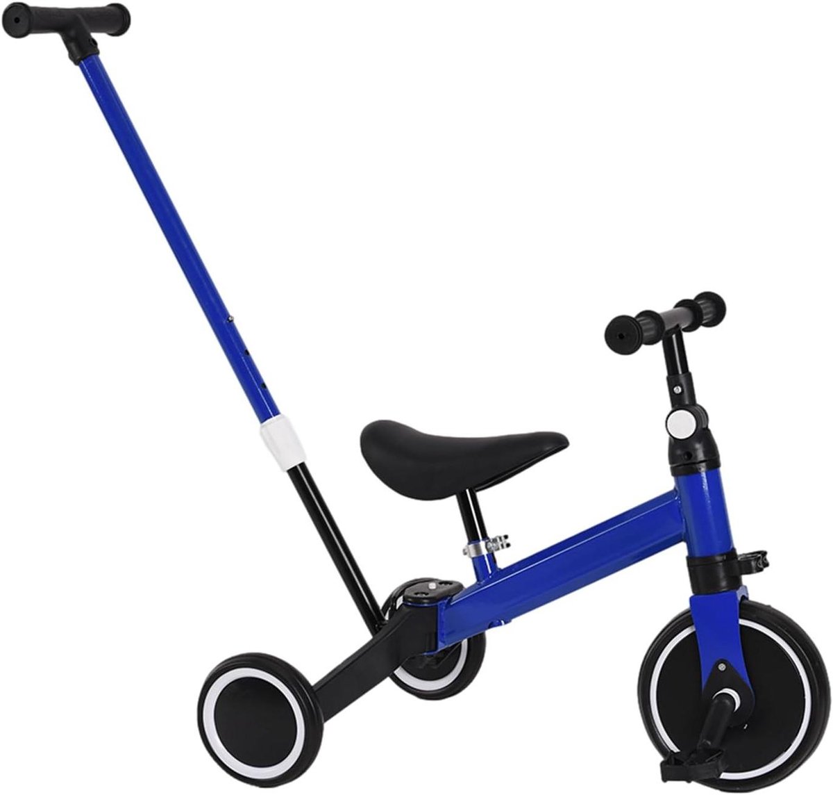 baby driewieler kinderfiets loopfiets buiten spelen 3 modellen 60x42x90cm blauw