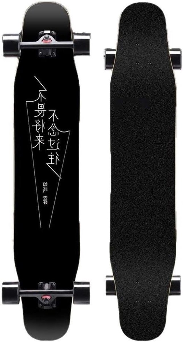 Beginners Longboard - Cruiser Skateboard - Buiten Sporten - Hoge Kwaliteit Esdoorn - 120x20cm - Flash Wiel Skateonderdeel kopen online