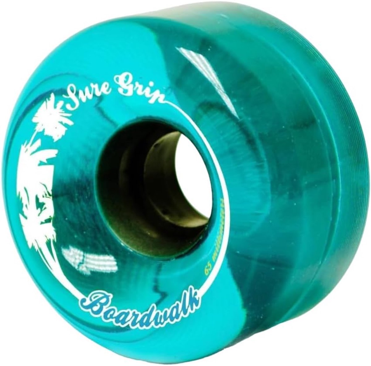 Buitenwielen - Rolschaatswielen - Straat rolschaatsen - Hoge rebound urethaan - 65 mm - Blauw Skateonderdeel kopen online