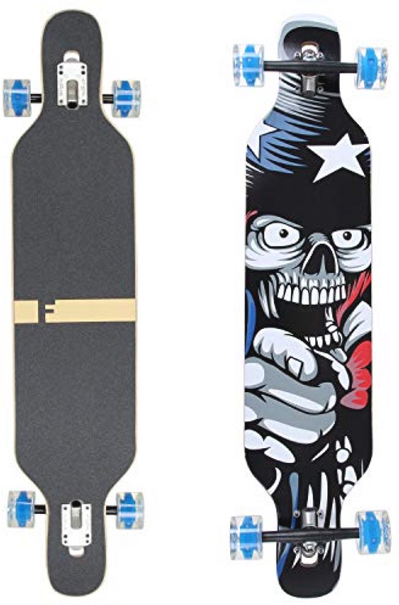 Camber Longboard tot 122 kg - Ideaal voor Beginners en Gevorderden Longboard kopen online