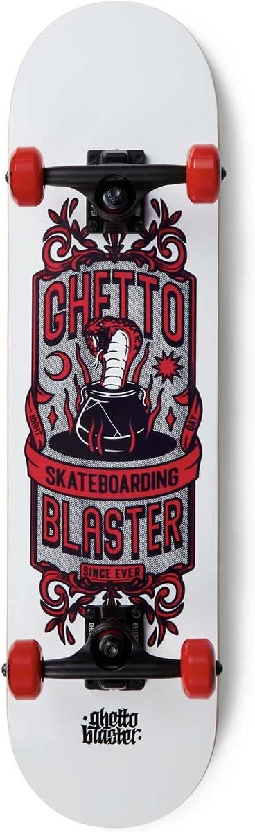 compleet skateboard beginnersboard kinderen outdoor sport 7 laags esdoorn dek 7 80 inch kobra rood