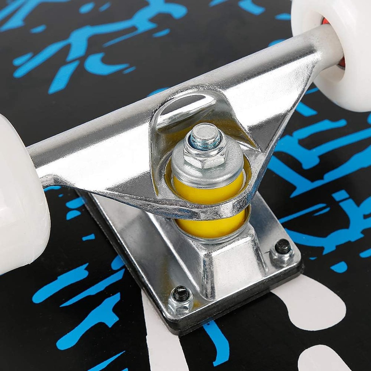 compleet skateboard beginnersboard trick leren dubbel kickdeck 79 5 cm letterpatroon