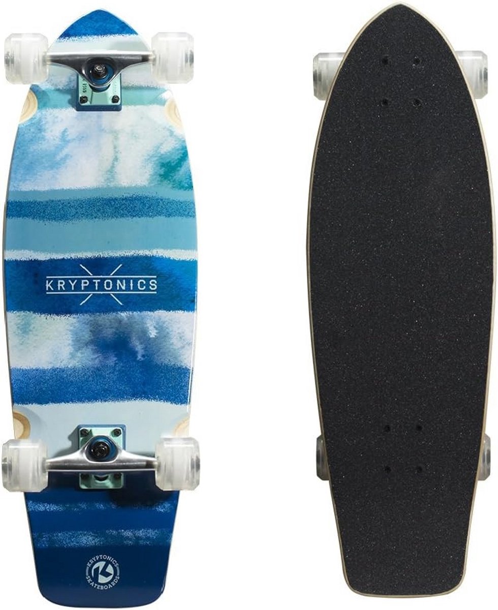Compleet Skateboard - Cruiser Board - Straat Rijden - 8-Laags Dek - 775 cm - Blauwe Vis Skateonderdeel kopen online