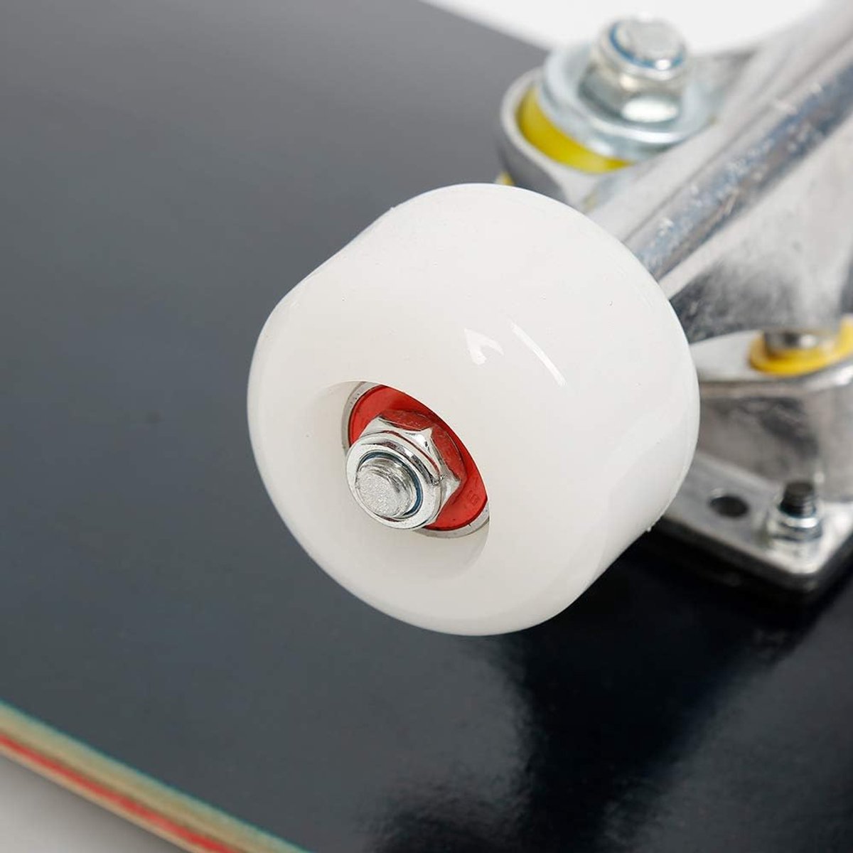 Compleet Skateboard - Cruiser Board - Straat Tricks - Dubbel Kick Concave - 79 x 20 cm - Gekleurde Print Skateonderdeel kopen online
