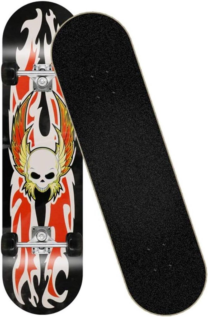Compleet Skateboard - Cruiser Board - Trucs en Stunts - 8 Lagen Esdoorn - 31 x 8 inch - A Skateonderdeel kopen online