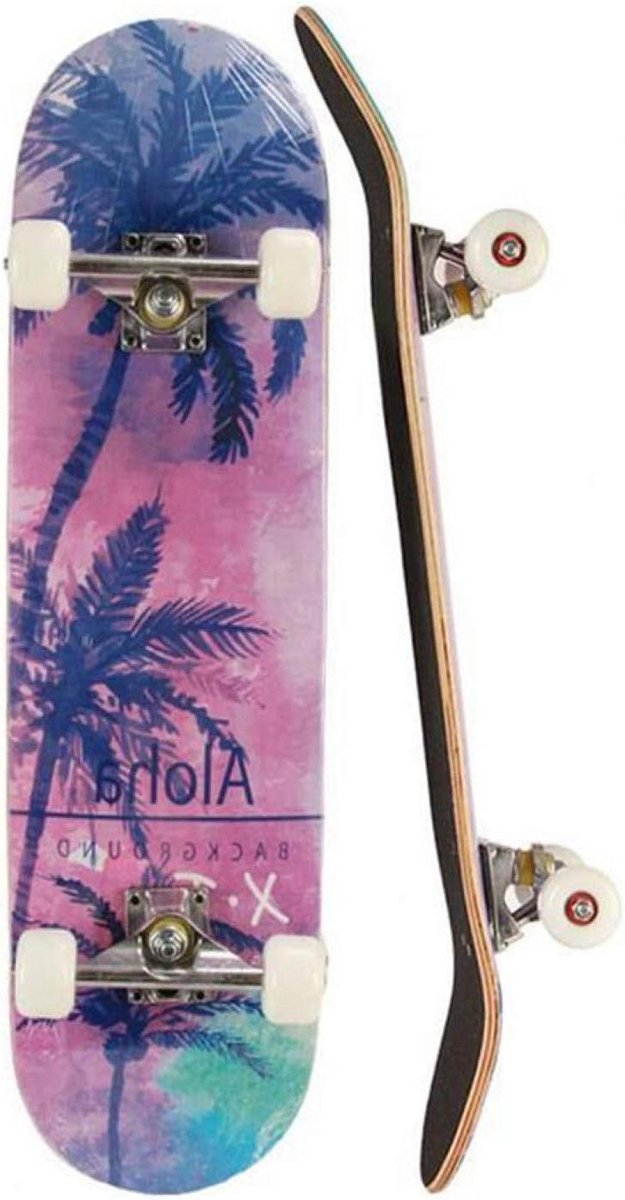 compleet skateboard esdoorn hout beginners leren 7 lagen dek 31x8 inch grafisch ontwerp