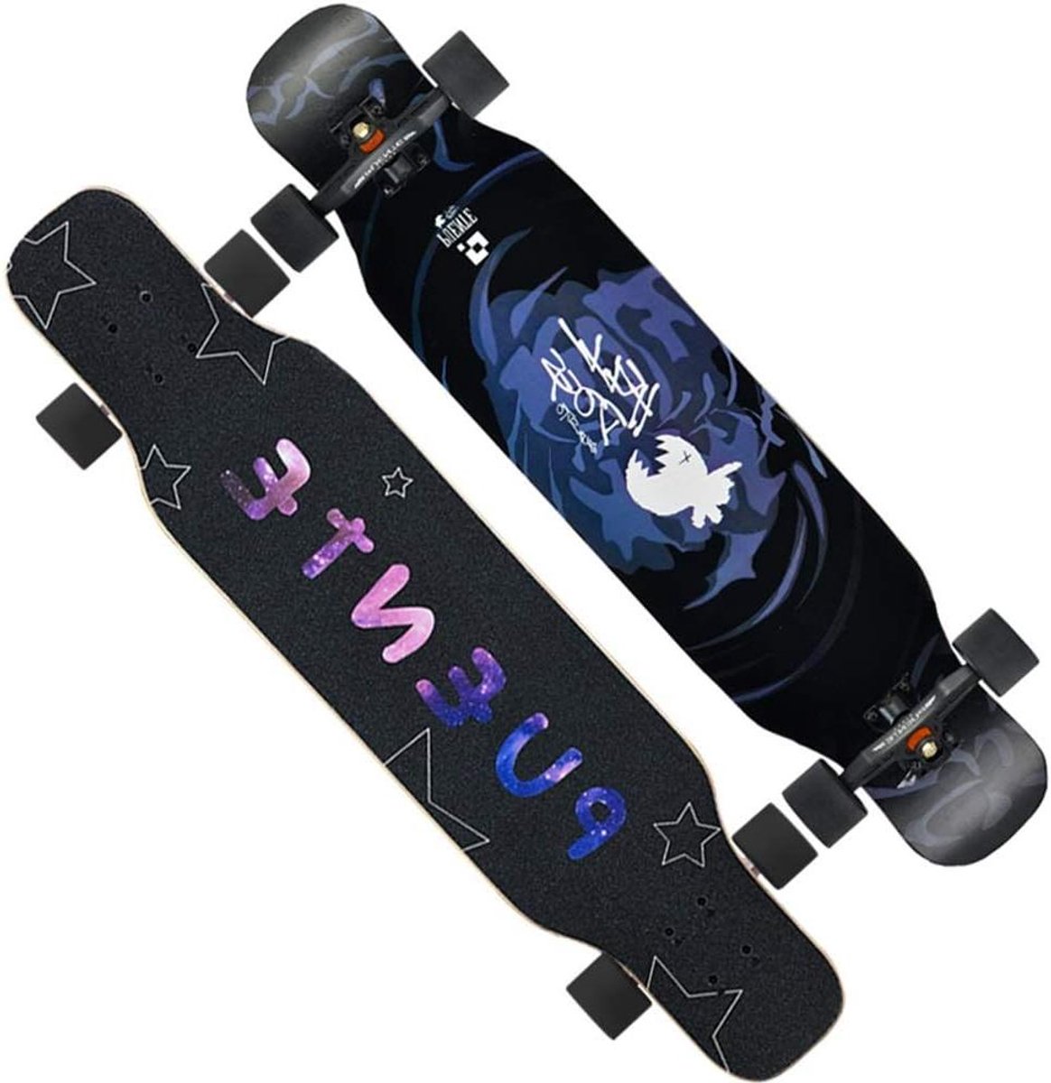 Compleet Skateboard - Lange Board - Buiten Rijden - 8 Laags Esdoorn Dek - 41 Inch - Droom Skateonderdeel kopen online