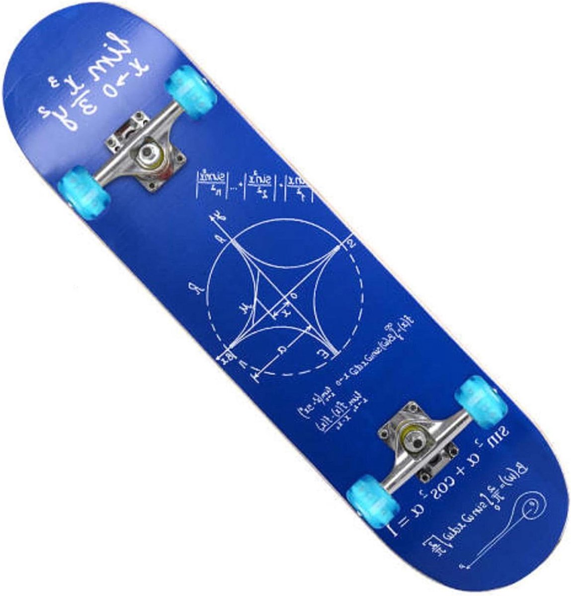 compleet skateboard longboard skateboard cruisen en tricks led verlichte wielen 31 inch multicolor